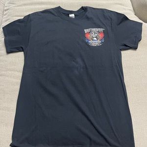 2018 Biketoberfest 26th Annual Biker Daytona Beach Graphic Black T-Shirt Sz M